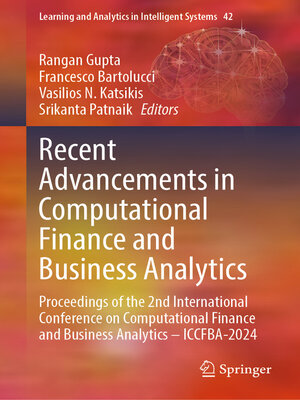 cover image of Recent Advancements in Computational Finance and Business Analytics